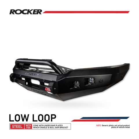 Rocker Rear Bar 078-01SQL Low Loop