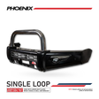 Fortuner 2015-2020 808-01 Phoenix Bull Bar Single Stainless Loops Package - SKU MCC-01018-801SSLUP