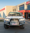 Land Cruiser 200 Series Prefacelift 2007-2015 707-01A Alloy Falcon Bull Bar Triple Loops Package (LED Foglight) - SKU MCC-01008-701AWFOGUP