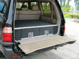 Land Cruiser 100 Series 1998-2007 4401SP Galvanised Steel Carpet Dual Drawer System - SKU MCC-01007-4401