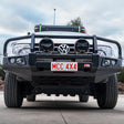 Amarok 2011-2022 707-02 Falcon Bull Bar Black A-Frame Package (LED Foglight) - SKU MCC-04001-702FOGUP