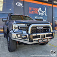 Next-Gen Ranger/Everest 2022-On 707-01 Flacon Bull Bar Single Stainless Loops Package (LED Foglight) - SKU MCC-05010-701SSLFOGUP
