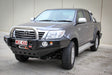 Hilux KUN26R 2012-2015 707-01 Falcon Bull Bar Single Stainless Loops Package (LED Foglight) - SKU MCC-01015-701SSLFOGUP