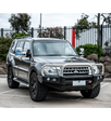 Pajero NS,NX,NT,NW 2006-2021 707-01 Falcon Bull Bar Triple Stainless Loops Package (LED Foglight) - SKU MCC-02004-701FOGUP