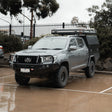 LDV T60 2018-2021 707-02 Falcon Bull Bar A-Frame Package (LED Foglight) - SKU MCC-14001-702FOGUP