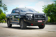 Triton MV 2024-On 707-02 Falcon Bull Bar Black A-Frame Package (LED Foglight) - SKU MCC-02013-702FOGUP