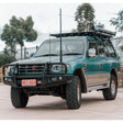 Pajero NH,NL 1991-1999 707-02 Falcon Bull Bar Black A-Frame Package (No Foglight) - SKU MCC-02007-702