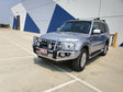 Pajero NS,NX,NT,NW 2006-2021 707-02 Falcon Bull Bar A-Frame Package (LED Foglight) - SKU MCC-02004-702FOGUP