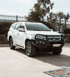 Pajero Sport QE 2015-2020 707-02 Falcon Bull Bar Black A-Frame Package (LED Foglight) - SKU MCC-02010-702FOGUP
