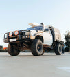Hilux LN105/LN106 (Live) 1988-1997 707-02 Falcon Bull Bar A-Frame Package (LED Foglight) - SKU MCC-01000-702FOG