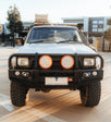 Hilux LN105/LN106 (Live) 1988-1997 707-02 Falcon Bull Bar A-Frame Package (LED Foglight) - SKU MCC-01000-702FOG