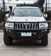 Prado 120 2002-2009 707-02 Falcon Bull Bar A-Frame (LED Foglight) Package - SKU MCC-01010-702FOGUDP