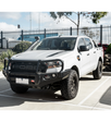 Ranger/Everest Non Tech PX 2 2016-2018 707-02 Falcon Bull Bar Black A-Frame Package (LED Foglight) - SKU MCC-05006-702FOGUP