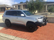 Land Cruiser 200 Series Prefacelift 2007-2015 808-01 Phoenix Bull Bar Single Black Loops Package - SKU MCC-01008-801SBLUP
