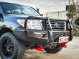 Land Cruiser 200 Series Prefacelift 2007-2015 808-02 Phoenix Bull Bar Black A-Frame Package - SKU MCC-01008-802UP