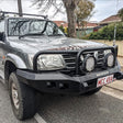 GU Patrol Y61 1997-2005 078-02SQ Rocker Bull Bar Triple Loops Package - SKU MCC-03003-7802SQUP