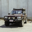 GU Patrol Y61 1997-2005 078-02SQ Rocker Bull Bar Triple Loops Package - SKU MCC-03003-7802SQUP