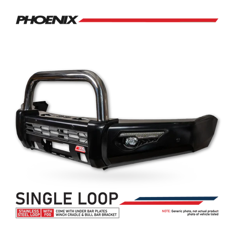 Phoenix Bar 808-01 Single Stainless Loop