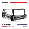 Next-Gen Ranger/Everest 2022-On 808-02A Alloy Phoenix Bull Bar A-Frame Package - SKU MCC-05010-802AWUP
