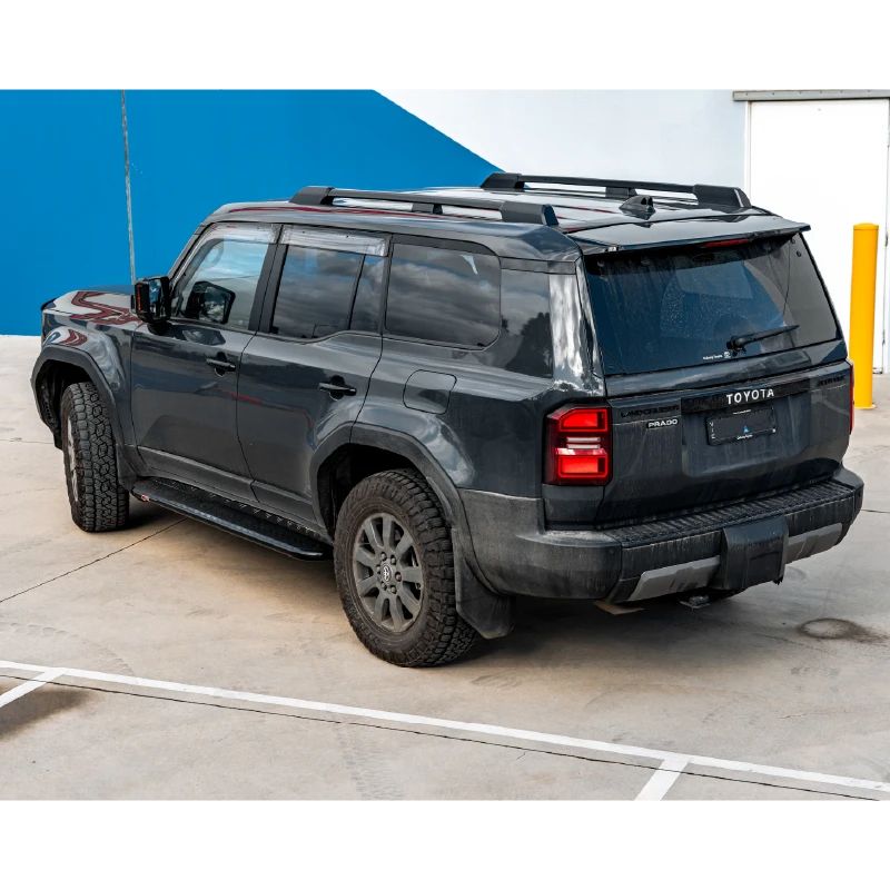 Prado 250 2024-On 030-09BSBK All Black Side Step Package - SKU MCC-01025-309BSBK