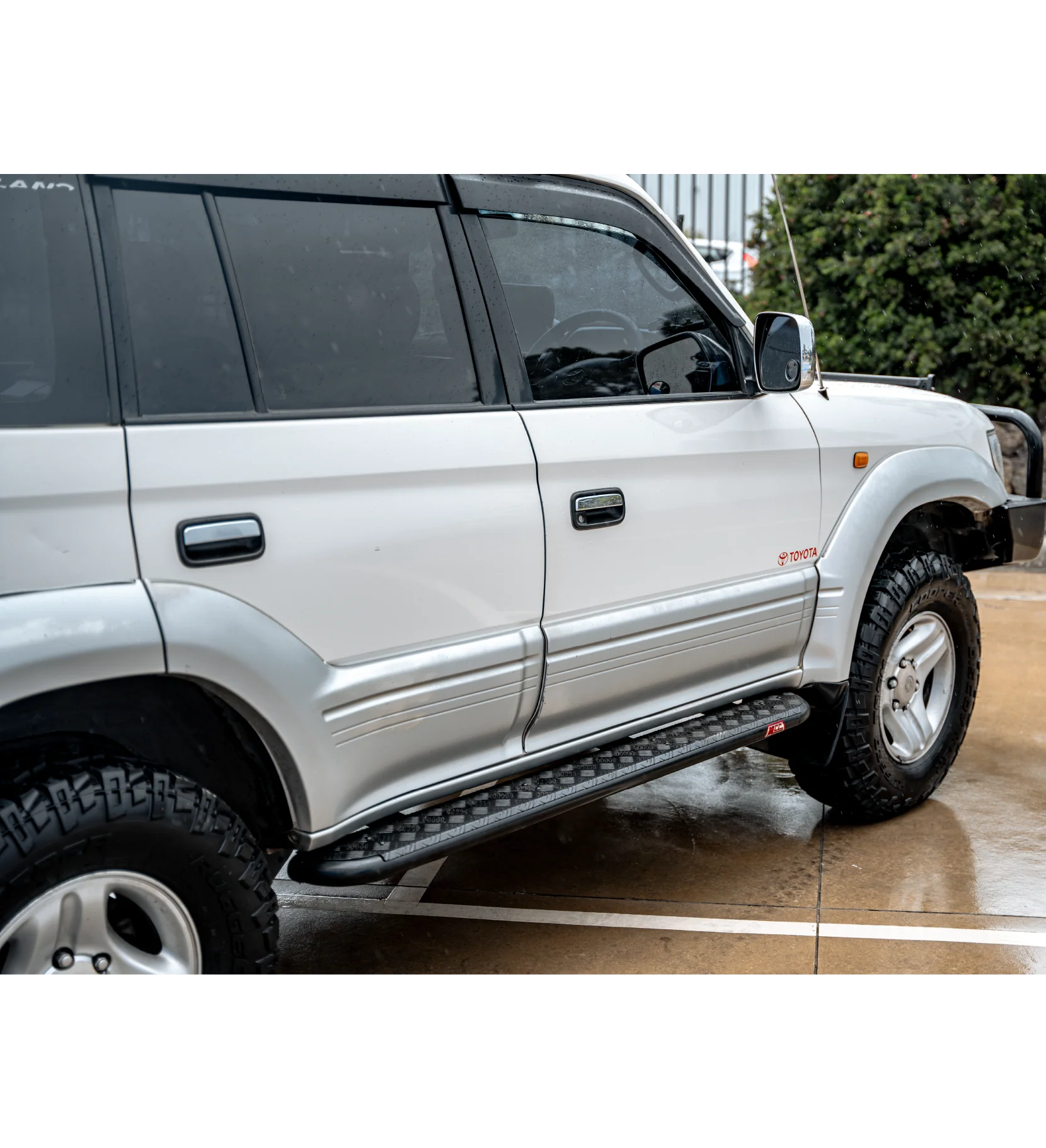 Prado 90/95 1996-2002 030-09BSBK All Black Side Step Package - SKU MCC-01009-309BSBK