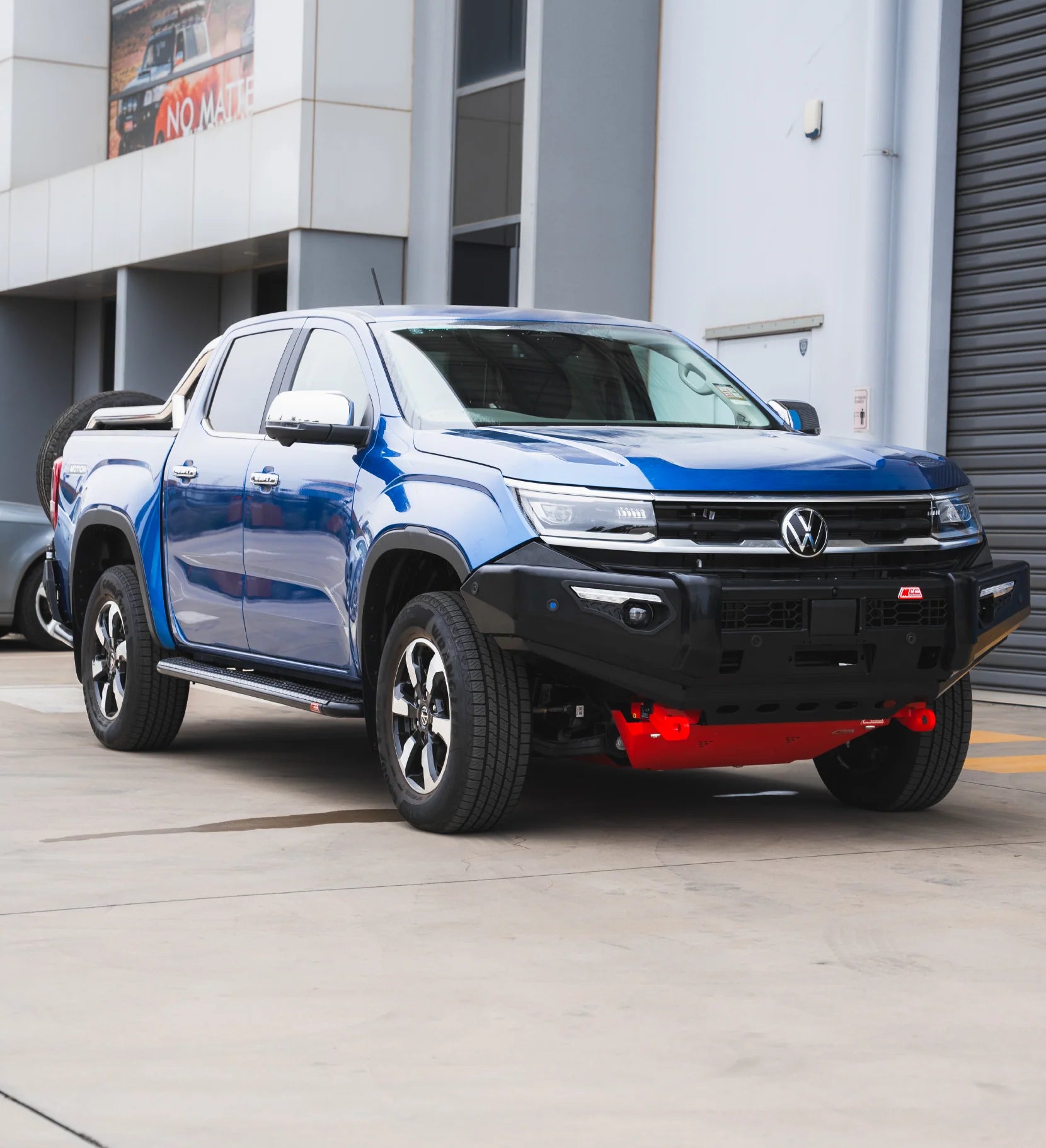 All-New Amarok 2023-On 030-09BSBK All Black Side Step Package - SKU MCC-04002-309BSBK
