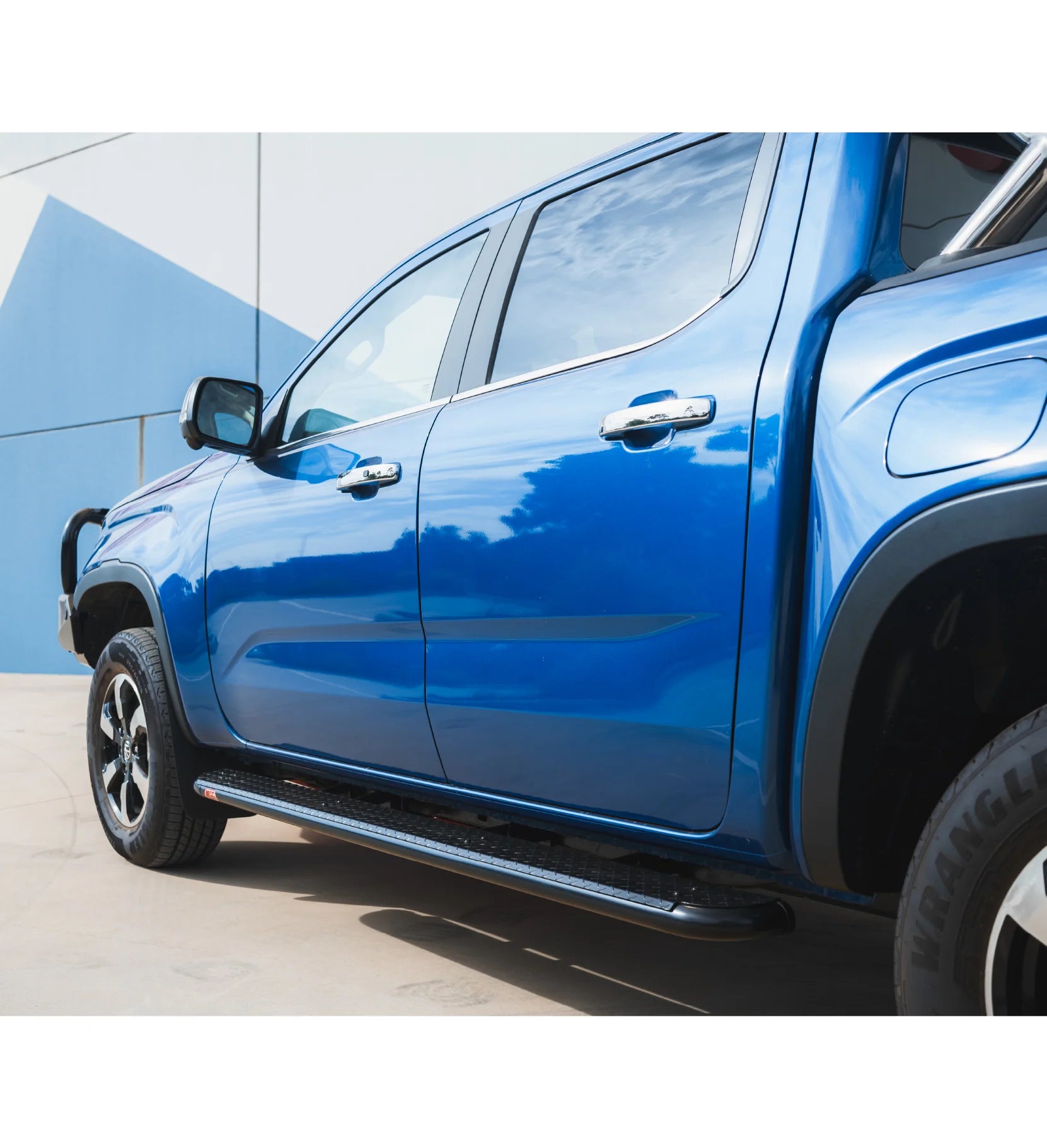 All-New Amarok 2023-On 030-09BSBK All Black Side Step Package - SKU MCC-04002-309BSBK