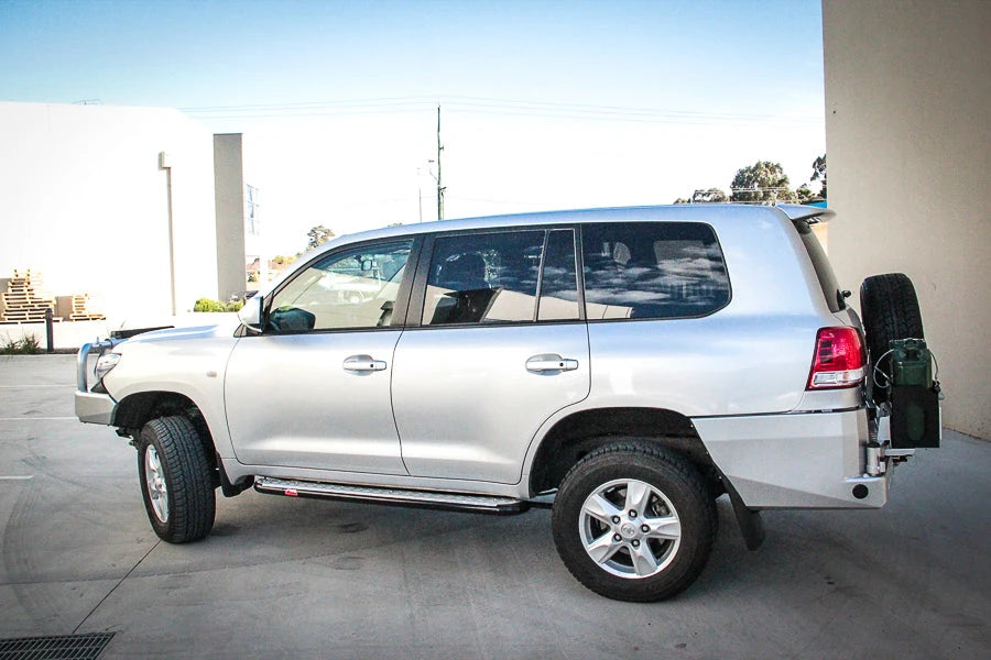 Land Cruiser 200 Series Prefacelift 2007-On 030-09SBS All Sand Black Side Step Package - SKU MCC-01008-309SBS