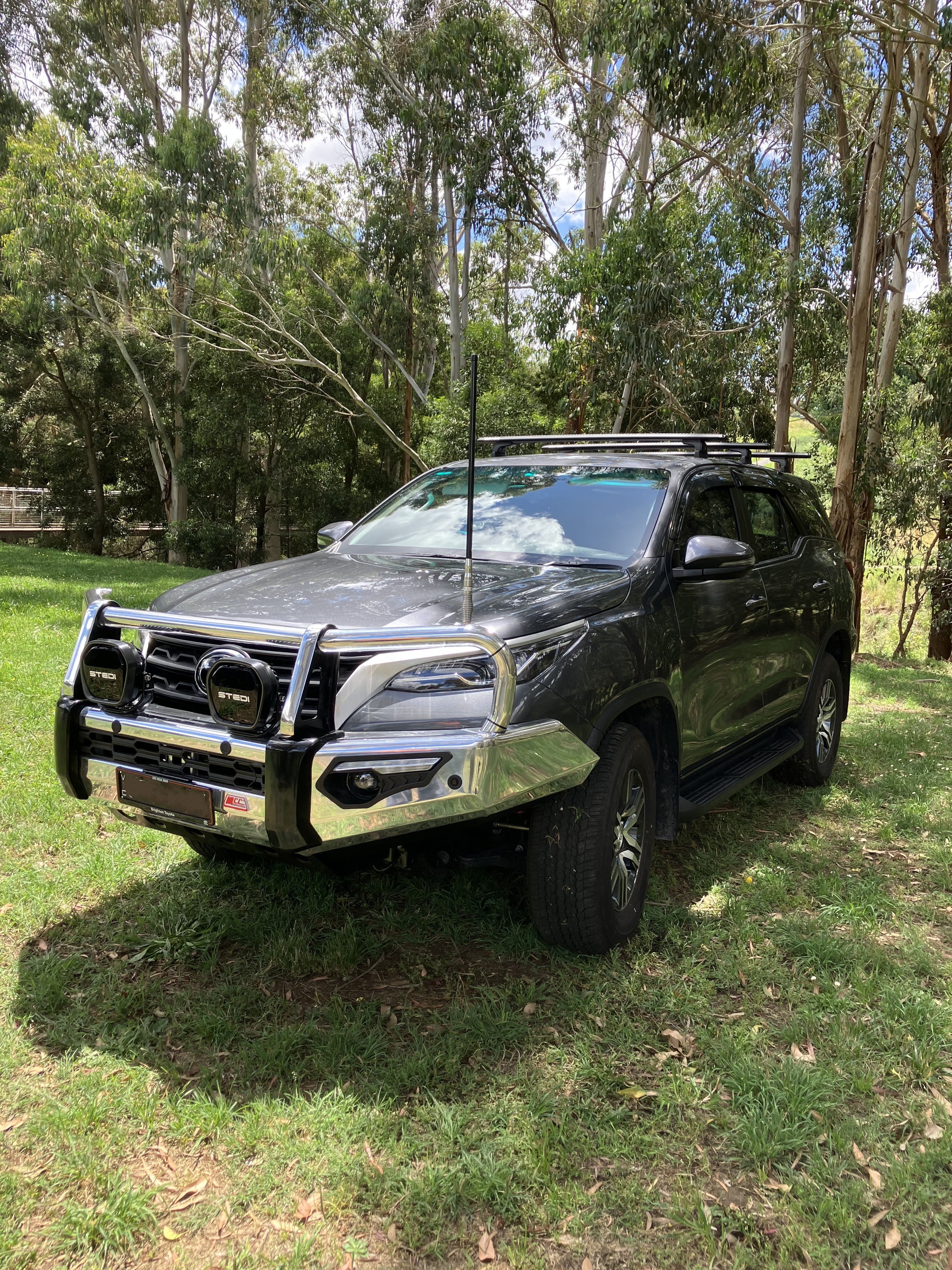 Fortuner 2021-On 808-02A Alloy Phoenix Bull Bar A-Frame Package - SKU MCC-01022-802AWUP