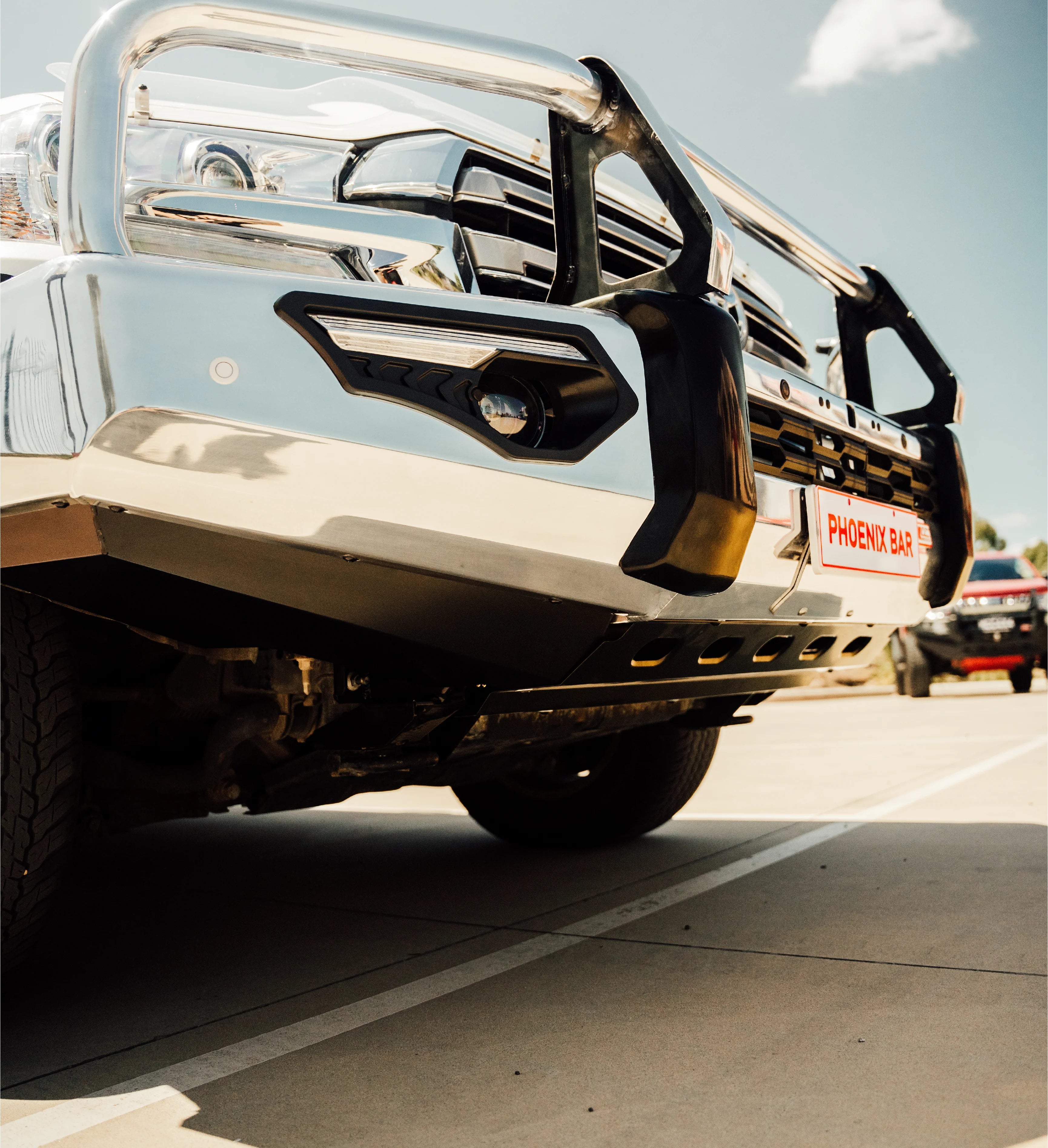 Land Cruiser 200 Series 2016-On 808-02A Alloy Phoenix Bull Bar A-Frame Package - SKU MCC-01019-802AWUP