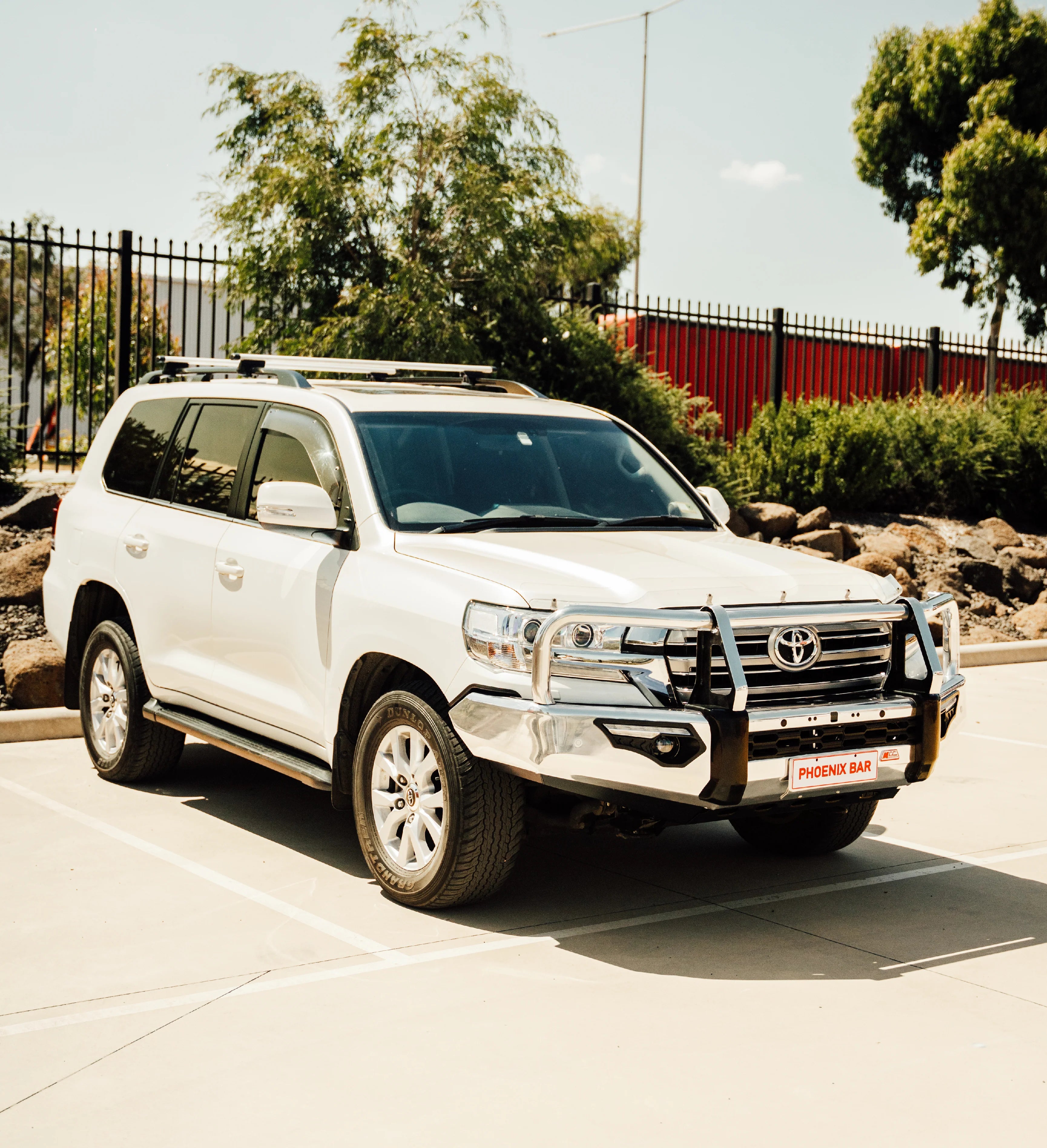 Land Cruiser 200 Series 2016-On 808-02A Alloy Phoenix Bull Bar A-Frame Package - SKU MCC-01019-802AWUP