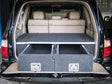 Land Cruiser 100 Series 1998-2007 4401SP Galvanised Steel Carpet Dual Drawer System - SKU MCC-01007-4401