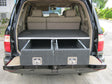 Land Cruiser 100 Series 1998-2007 4401SP Galvanised Steel Carpet Dual Drawer System - SKU MCC-01007-4401