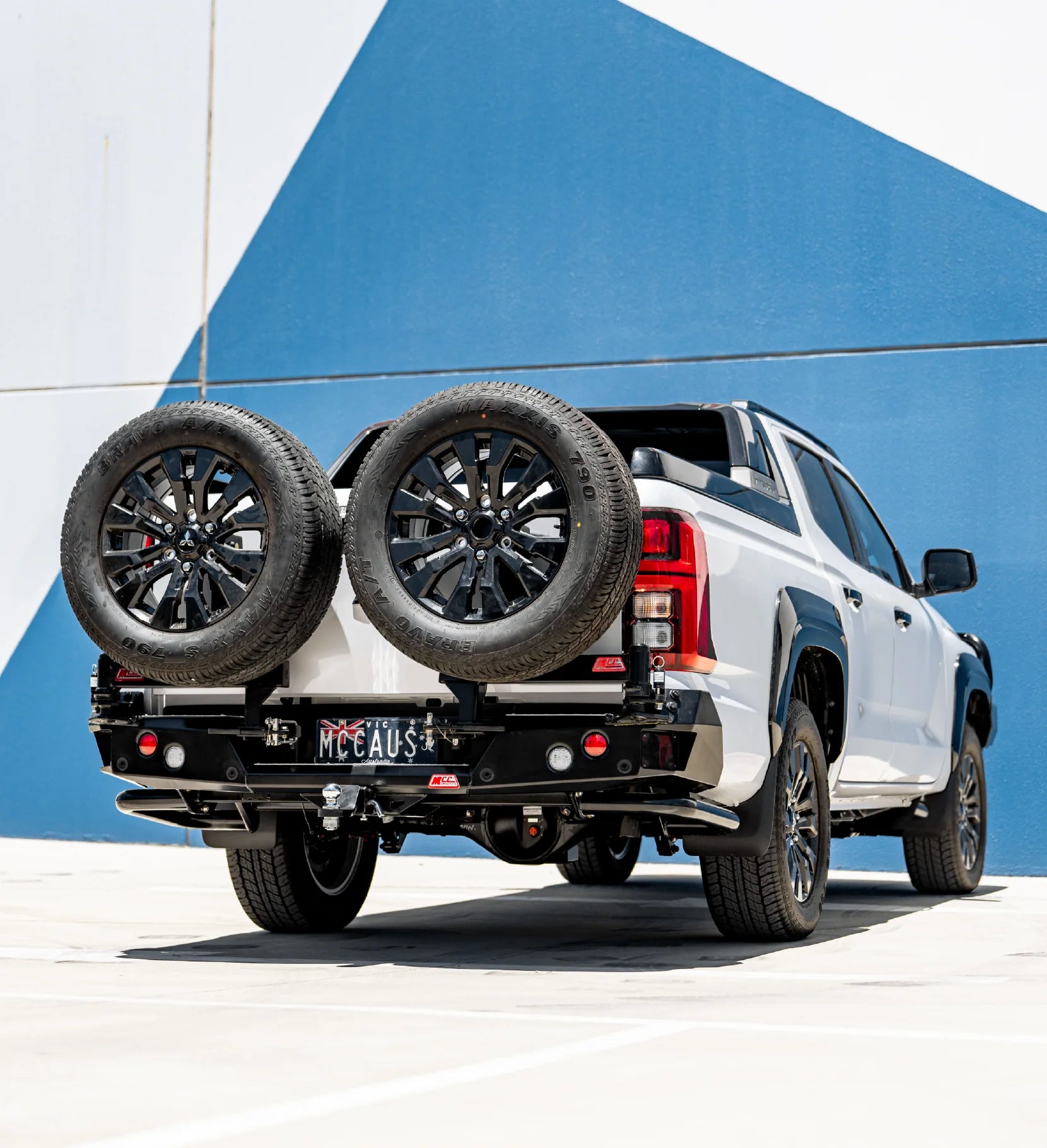 Triton MV 2024-On 022-02 Rear Wheel Carrier Dual Wheels Carrier Package - SKU MCC-02013-202PK1
