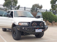 Triton/Challenger MK/PA 1996-2006 707-01 Falcon Bull Bar Single Black Loops Package (No Foglight) - SKU MCC-02001-701SBL