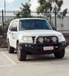 Pajero NS,NX,NT,NW 2006-2021 707-01 Falcon Bull Bar Single Black Loops Package (No Foglight) - SKU MCC-02004-701SBL