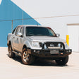 Navara D40 2011-2015 707-01 Falcon Bull Bar Single Black Loops Package (LED Foglight) - SKU MCC-03007-701SBLFOGUP