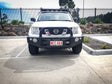 Navara D40 2005-2010 707-01 Falcon Bull Bar Single Black Loops Package (No Foglight) - SKU MCC-03006-701SBL