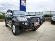 Hilux KUN26R 2012-2015 707-01 Falcon Bull Bar Single Black Loops Package (LED Foglight) - SKU MCC-01015-701SBLFOGUP