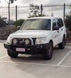 Pajero NS,NX,NT,NW 2006-2021 707-01 Falcon Bull Bar Single Stainless Loops Package (No Foglight) - SKU MCC-02004-701SSL