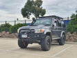 Land Cruiser 70 2007-2023 707-01 Falcon Bull Bar Single Stainless Loops Package (No Foglight) - SKU MCC-01005-701SSL