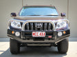 Prado 150 Prefacelift 2009-2017 707-01 Falcon Bull Bar Triple Stainless Black Loops Package (No Foglight) - SKU MCC-01011-701SSL