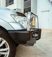 Pajero NS,NX,NT,NW 2006-2021 707-01 Falcon Bull Bar Triple Stainless Loops Package (LED Foglight) - SKU MCC-02004-701FOGUP