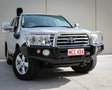 Land Cruiser 200 Series Prefacelift 707-01 Falcon Bull Bar Triple Stainless Loops (No Foglight) - SKU MCC-01008-701UP