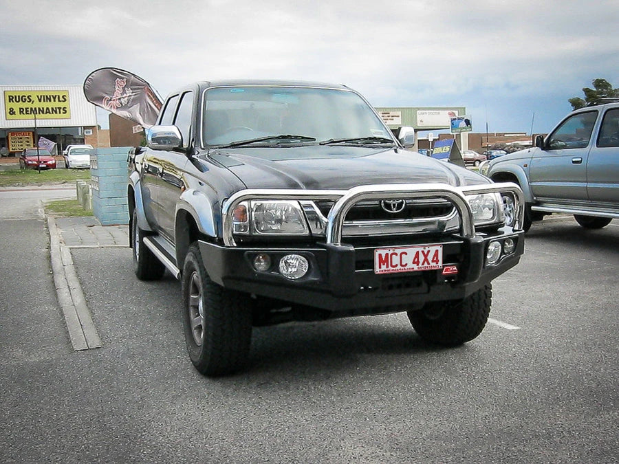 Hilux D4D 1997-2004 707-01 Falcon Bull Bar Triple Stainless Loops Package (No Foglight) - SKU MCC-01001-P701