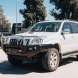 Prado 120 2002-2009 707-01 Falcon Bull Bar Triple Stainless Loops Package (No Foglight) - SKU MCC-01010-P701UP