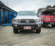 Amarok 2011-2022 707-01 Falcon Bull Bar Triple Stainless Loops Package (No Foglight) - SKU MCC-04001-701UP