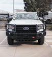 Next-Gen Ranger/Everest 2022-On 707-02 Falcon Bull Bar Black A-Frame Package (No Foglight) - SKU MCC-05010-702UP