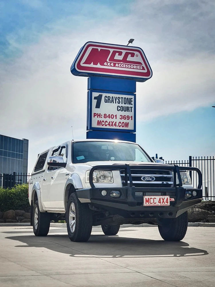 Ranger PJ 2007-2009 707-02 Falcon Bull Bar A-Frame Package (No Foglight) - SKU MCC-05001-702UP