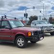 Discovery l,ll 1989-2004 707-02 Falcon Bull Bar Black A-Frame Package (No Foglight) - SKU MCC-09001-702UP